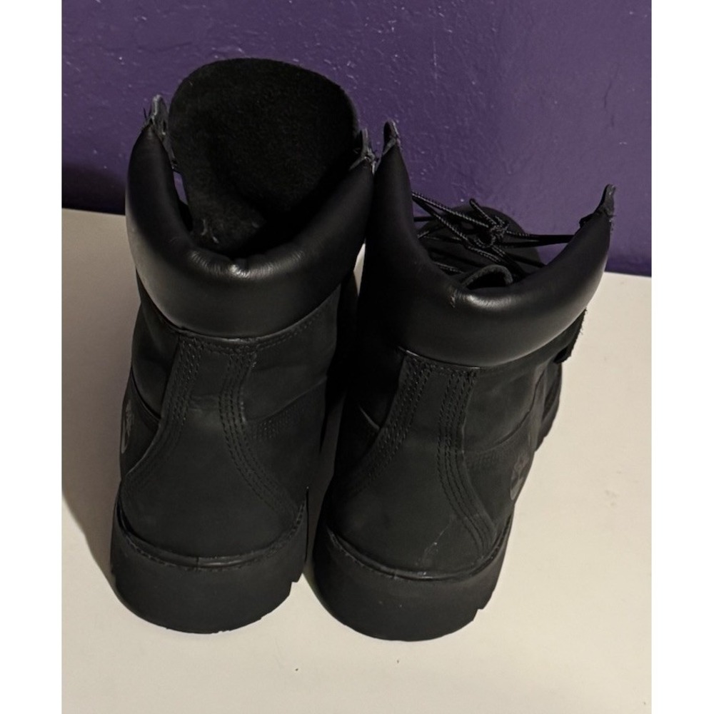 Timberland Premium 6-Inch Waterproof Boot Black SIZE 11 Excellent Condition - Picture 3 of 5